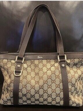 Gucci GG Canvas Abbey Tote